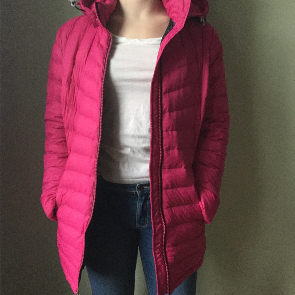 MOVING! MAKE AN OFFER! Hot Pink Waterproof Coat
